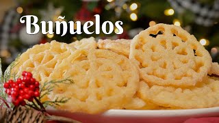 HOW TO MAKE BUNUELOS DE VIENTO Easy Recipe for Mexican Buñuelos perfect for Christmas 2020 [upl. by Akinak664]