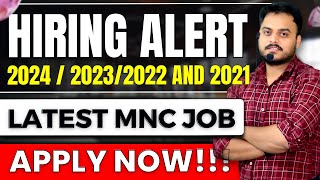 Latest MNC Job  Apply NOW👨‍💻👩‍💻  hiringalert 2024232221 [upl. by Tatia]