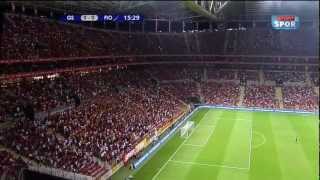 Galatasaray 1  0 Fiorentina Hazırlık Maçı 08082012 [upl. by Metcalf]