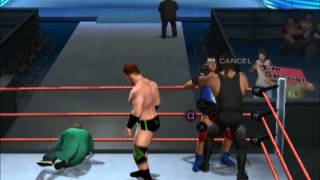 Hornswoggle and Paul Bearer playable on SVR 2011 pcsx2 [upl. by Alhahs]