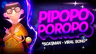 BEAT SCATMAN  Pi Po Po Po Ro Po  Viral Tiktok FUNK REMIX by Canal Sr Nescau [upl. by Fahey]