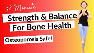 Strength amp Balance Training for Bone Health  Osteoporosis Safe w Kendra Fitzgerald [upl. by Alejoa]