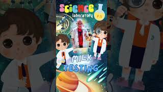 Science Experiment  Testing Milk  P1 [upl. by Jannelle]