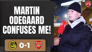 FK BodøGlimt 01 Arsenal  Martin Odegaard Confuses Me [upl. by Nnanaej]