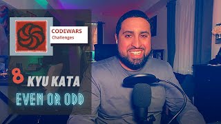 CodeWars Katas 1️⃣ Even or Odd Javascript [upl. by Okime110]