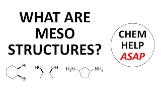 meso compounds  achiral molecules with chiral atoms [upl. by Clarisa]