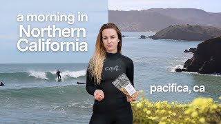 a morning in my life surfing in northern ca 🌊🏄‍♀️ [upl. by Dominik35]