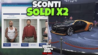 SCONTI E SOLDI TRIPLI SU GTA ONLINE AGGIORNAMENTO SETTIMANALE [upl. by Gnay]