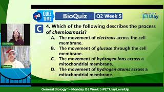 General Biology 1  Monday Q2 Week 5 ETUlayLevelUp [upl. by Samanthia]