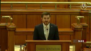 17092024  Declarație politică  Adrian Giurgiu deputat USR [upl. by Maretz284]