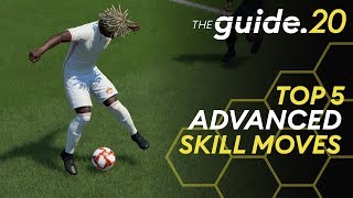 TOP 5 Advanced SKILL MOVES for FIFA 20 Elastico McGeady Spin Lateral Heel to Heel Tutorial [upl. by Aramo]