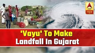 Cyclone Vayu To Make Landfall In Gujarat Coast On Thursday  Meghdoot Aaya  ABP News [upl. by Yelwar]