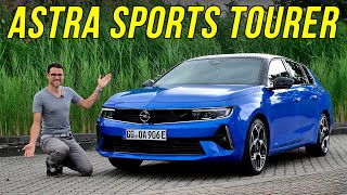 allnew Astra Sports Tourer REVIEW 2022 Opel Vauxhall Astra estate Elegance vs GSLine vs Ultimate [upl. by Arzed202]