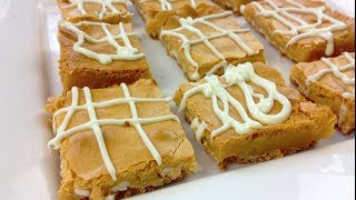 White Chocolate Brownies  Blondies [upl. by Papst]