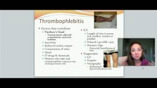 Peripheral Blood Vessel disorders  Thrombophlebitis [upl. by Quintilla364]