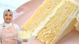 It took me months to perfect this VANILLA CAKE recipe Soft fluffy vanilla cake [upl. by Atiroc]