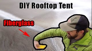 Fiberglassing the Hardshell Rooftop Tent [upl. by Atinek]