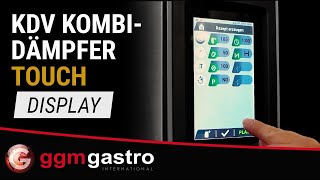 Kombidämpfer  Touch  7x GN 11  mit Waschsystem  KDV920  GGM Gastro [upl. by Aihsenet101]