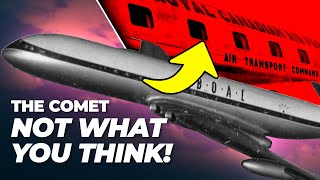 YOU have Misunderstood The De Havilland Comet It Wasn’t the Windows [upl. by Alisan319]