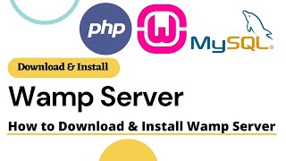 How to Download amp Install Wamp Server for Window 10 in URDUHINDI 2021 [upl. by Thynne804]