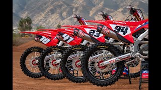 Yoshimura presents 2021 Team Honda HRC [upl. by Nnylsoj]