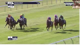 Race 3 1425 Newmarket 28 Sep 2024 Juddmonte Cheveley Park Stakes [upl. by Hanej]