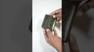 Making Leather Cardholder handmade leathergoods [upl. by Nitsreik]