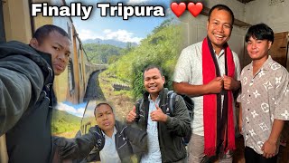 Finally reached to Tripura  How Tiprasa People welcome me in Tripura [upl. by Analed]