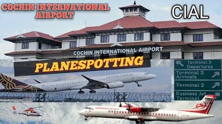 Cochin airport and plane spotting best place for plane spotting in KeralaCIAL [upl. by Ranite183]