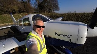 Circuit practice touch and go landings at Biggin Hill Airport [upl. by Aramo]