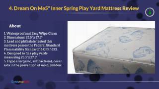 Top 5 Pack n Play Mattress Reviews [upl. by Ireva186]