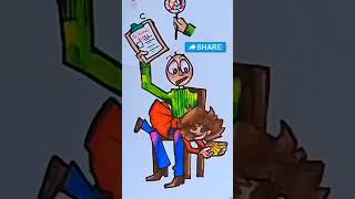 Which one is correct Baldi basics in behaviorplaytimebaldishorts [upl. by Ardried]