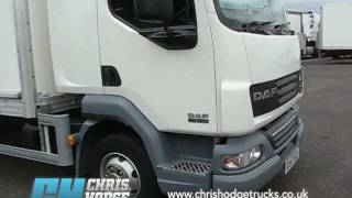 DAF LF45 75ton Euro 4 LEZ compliant  Chris Hodge Trucks TV video walkaround [upl. by Nealy]