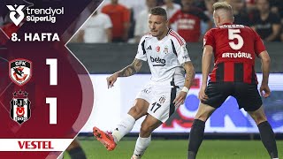 Gaziantep FK  Beşiktaş 11 Maç Özeti  Süper Lig  20242025 [upl. by Shanley]