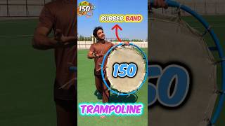 How Many Rubber Band to Make Trampoline shorts rubberband [upl. by Lattie]