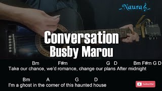 Busby Marou  Conversation Guitar Chords Lyrics [upl. by Alleuol194]