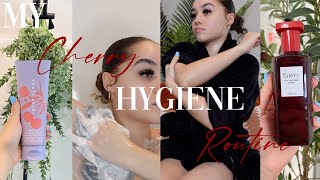 My womanly cherry scented hygiene routine very attractive [upl. by Nika]