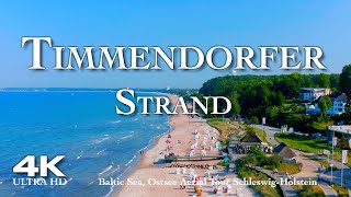 Lübeck TIMMENDORFER STRAND 🇩🇪 Drone Aerial 4K 2024 Drohne Ostsee Scharbeutz Germany Deutschland [upl. by Caras]