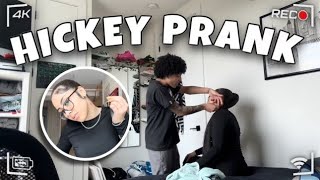 HICKEY PRANK ON MY GF I WAS TROLLING [upl. by Rheba]