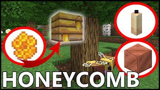 How To Get HONEYCOMB In MINECRAFT 117 [upl. by Ummersen]