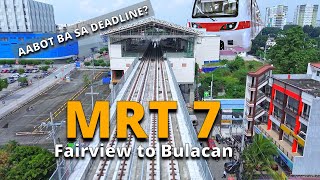 MRT 7 quotDULOquot mula FAIRVIEW hanggang Bulacan  San Miguel Project [upl. by Yasmar945]