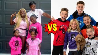 Ninja Kidz Tv Members vs BEAM Squad Family Real Name and Ages 2024 [upl. by Meeker]