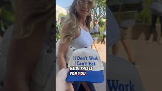 Heidi Klum  What Happens If You Don’t Work  ifidontworkicanteat trend celebrity kevinwong [upl. by Su]