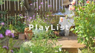 내 방을 꽃 가득 정원으로 만들어 주는 편안한 플레이리스트 PlayList 4K [upl. by Alimak]