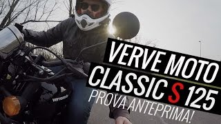 Verve Moto 125 Classic S la prova di Motoreetto [upl. by Inele711]