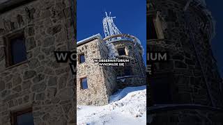 Wysokogórskie Obserwatorium Meteorologiczne na Kasprowym Wierchu ciekawostka kasprowywierch [upl. by Arak664]