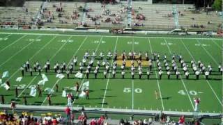 Valdosta State University Blazin Brigade Marching Band 101511 [upl. by Ahsennod]