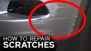 How to remove Scuff Marks Paint Transfer and Scratches from your Car  The Detailing Business [upl. by Rosena]