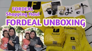 FORDEAL SHOPPING HAUL  FORDEAL UNBOXING [upl. by Aim]