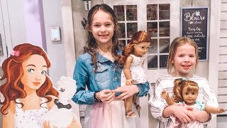 Visiting the American Girl Store in New York City [upl. by Recha]